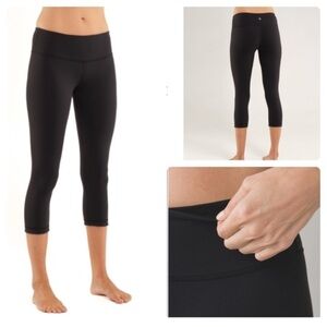 Lululemon Wunder Under Crop Pants